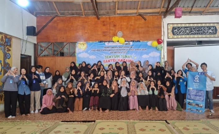 Dokumentasi volunteer BBJ bersama teman-teman Yayasan Madania